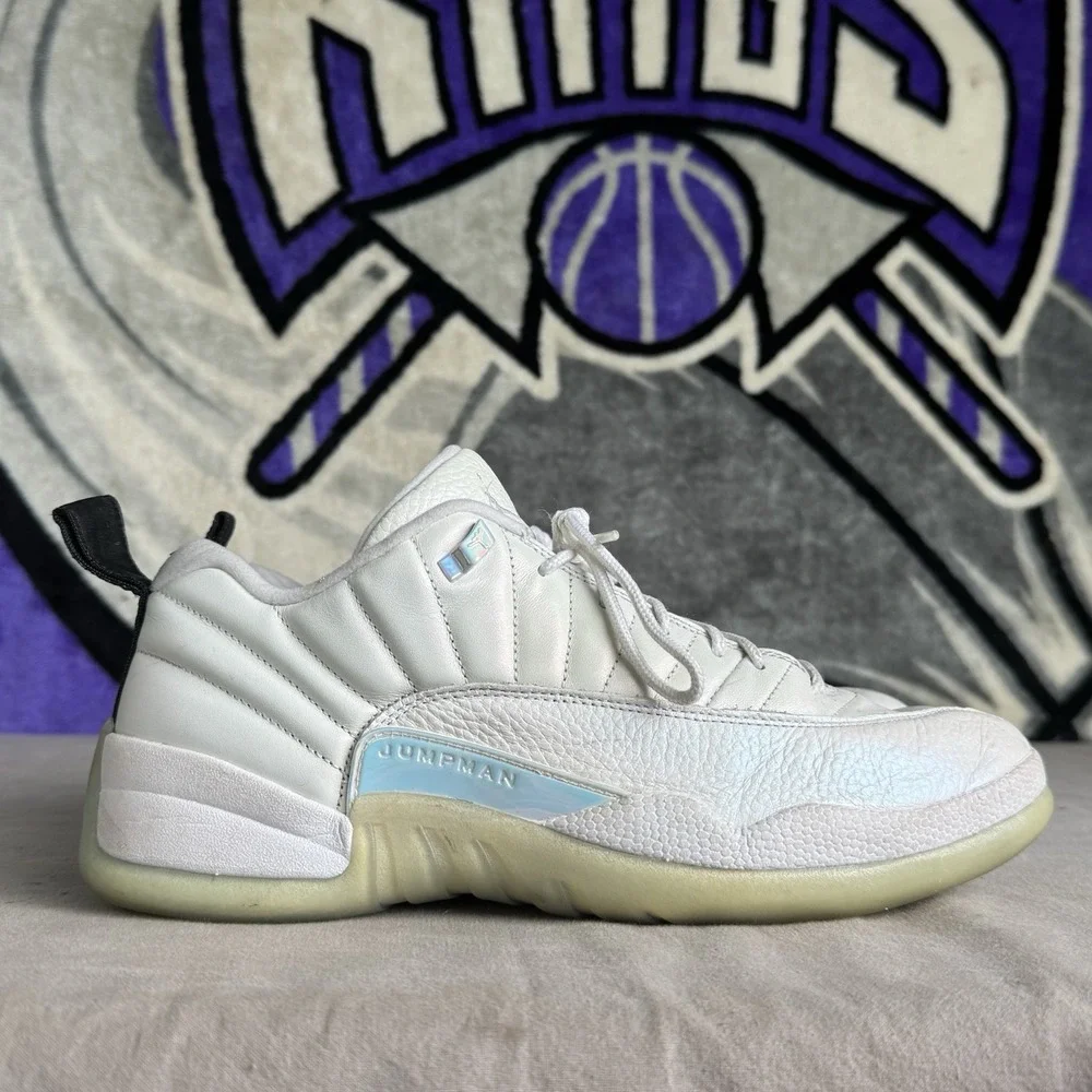 Size 13 - Nike Air Jordan 12 Low Retro Easter DB0733-190 White/Blue